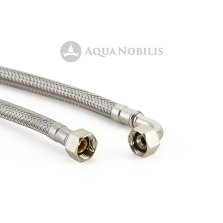 Flexible hose, 3/8, 90, 80 cm