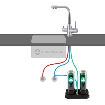 Prime Inventions Lea Edelstahl 3 Wege Wasserhahn