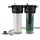 Untertisch Wasserfilter Aqua Nobilis VARIO DUO Nitrat mit Carbonit IK-NF2 und GFP Premium U-9 Filterkartuschen und Schläuchen