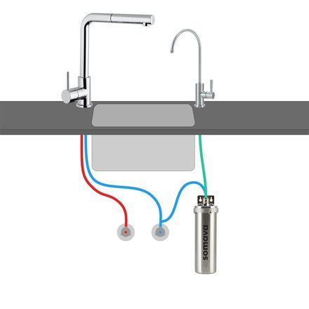 Prime Inventions Lea robinet à trois voies en inox, 438,00 €