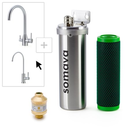 somava comfort filtre à eau sous évier en inox, 969,00 €