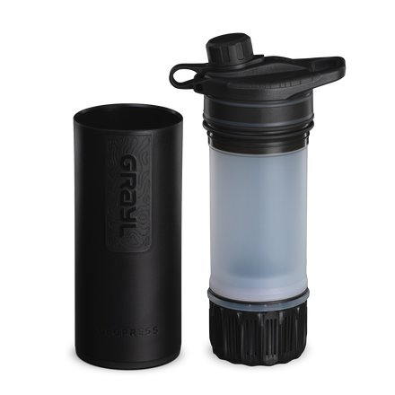 Grayl GeoPress Purifier Bottle Covert Black