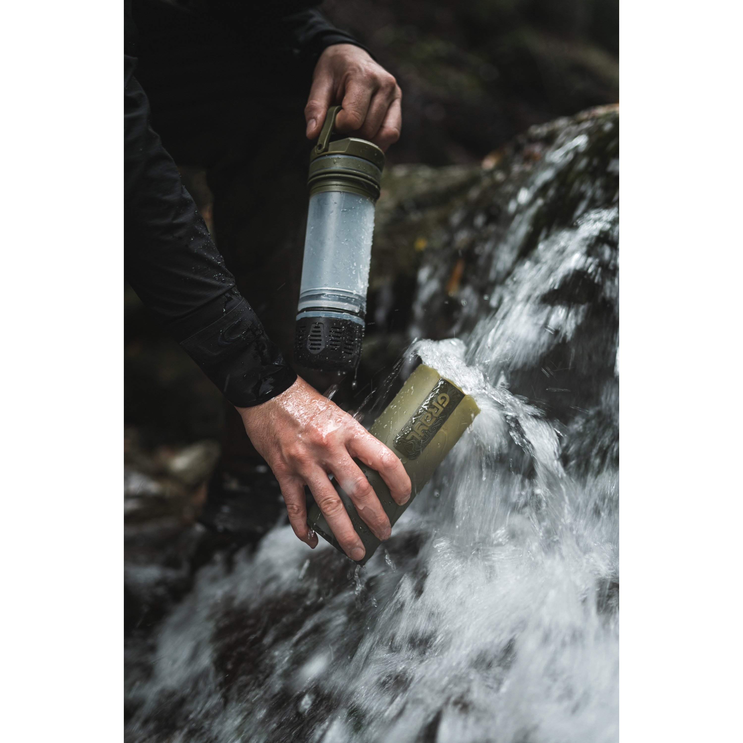 Grayl UltraPress Purifier Olive Drab outdoor water filter, 88,14