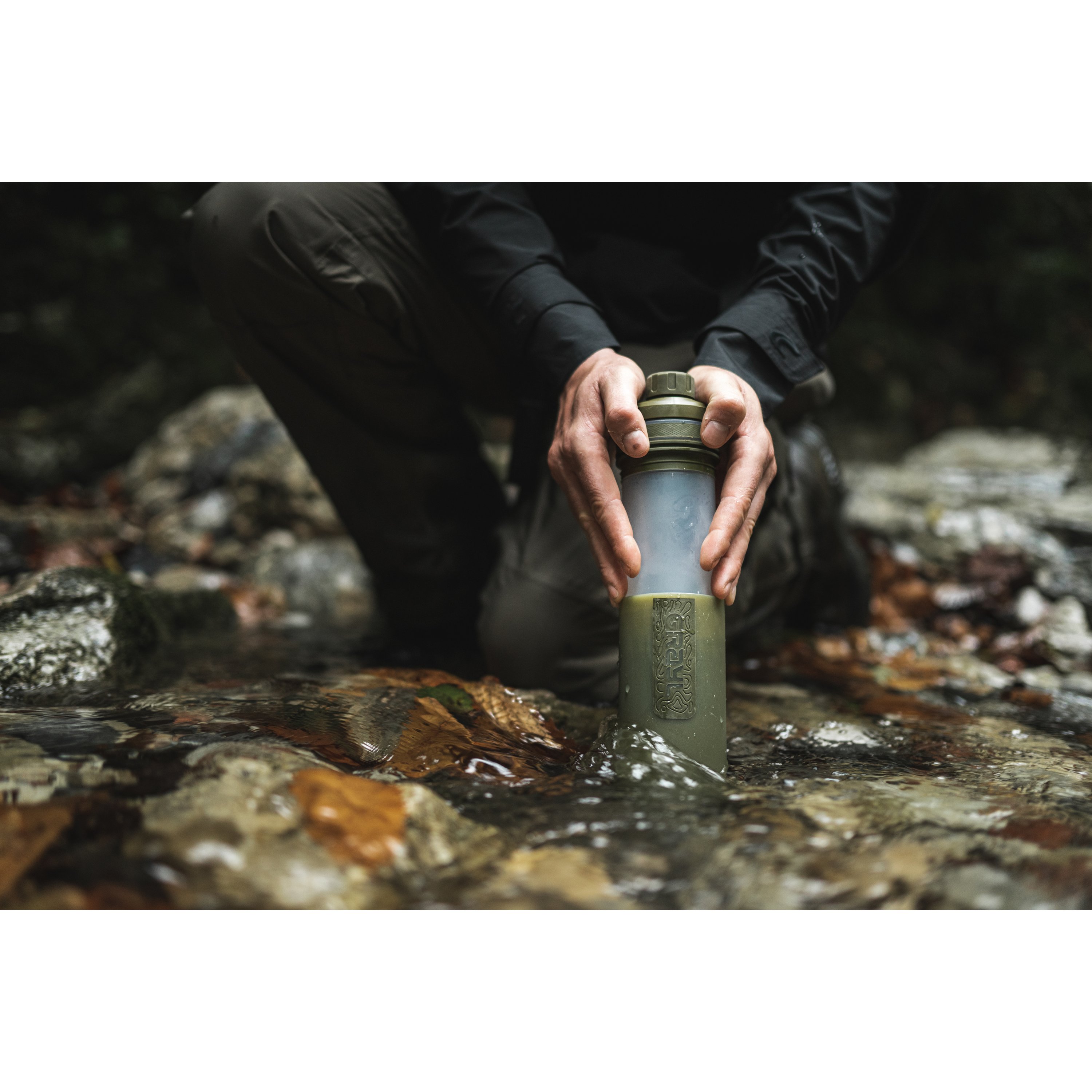 Grayl UltraPress Purifier Olive Drab outdoor water filter, 88,14