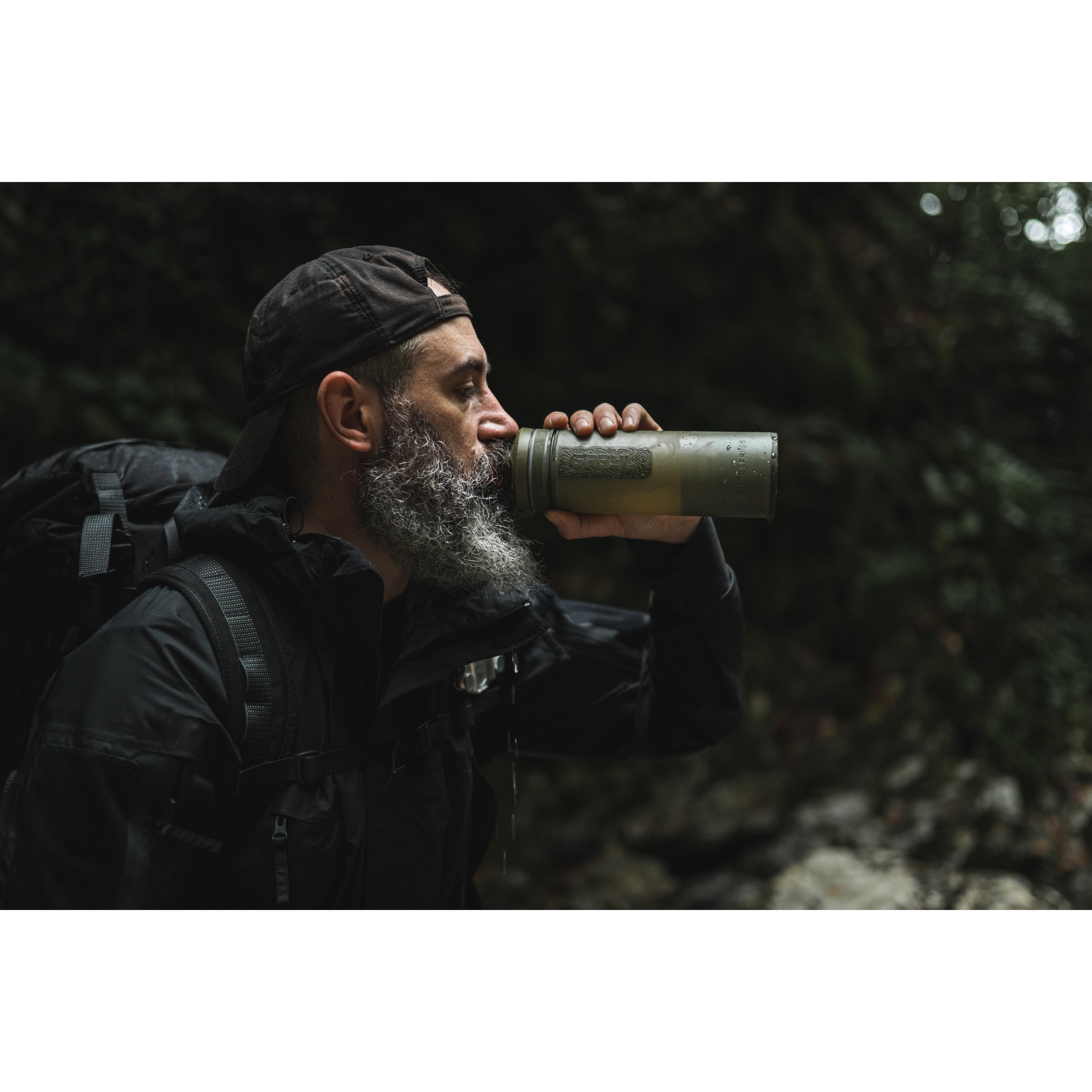Grayl UltraPress Purifier Olive Drab outdoor water filter, 88,14