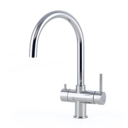 Alvito Furore stainless steel 3 way tap, polished