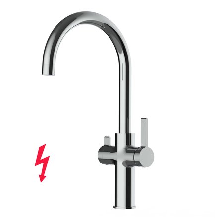 Alvito Furore Neo 3 way low pressure tap