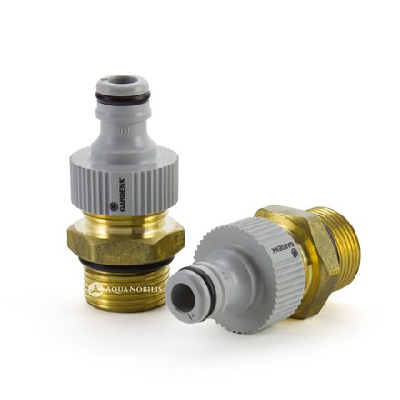 Carbonit VARIO Anschlusssatz Gardena Nippel 1/2